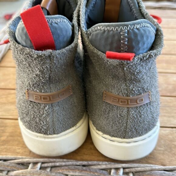 Polo Ralph Delaney High-Top Sneaker 10 - Picture 3 of 8